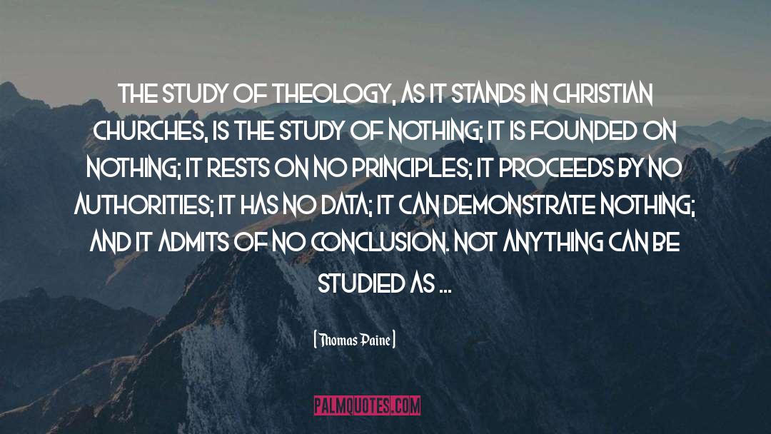 Christian Theology quotes by Thomas Paine