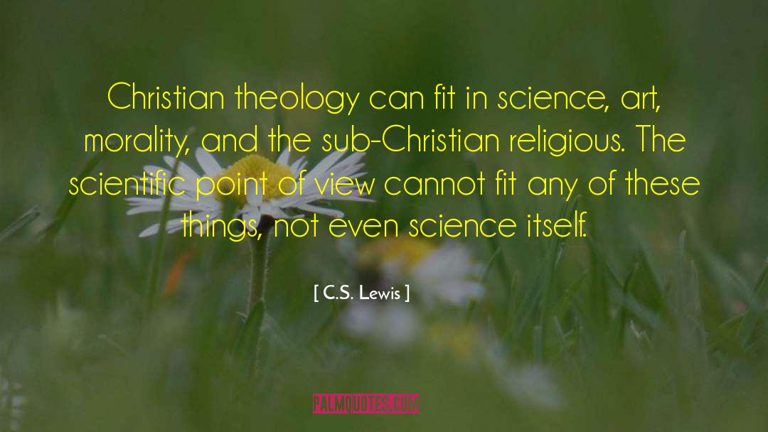 Christian Theology quotes by C.S. Lewis