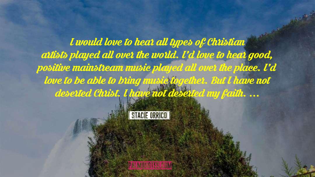 Christian Tolerance quotes by Stacie Orrico