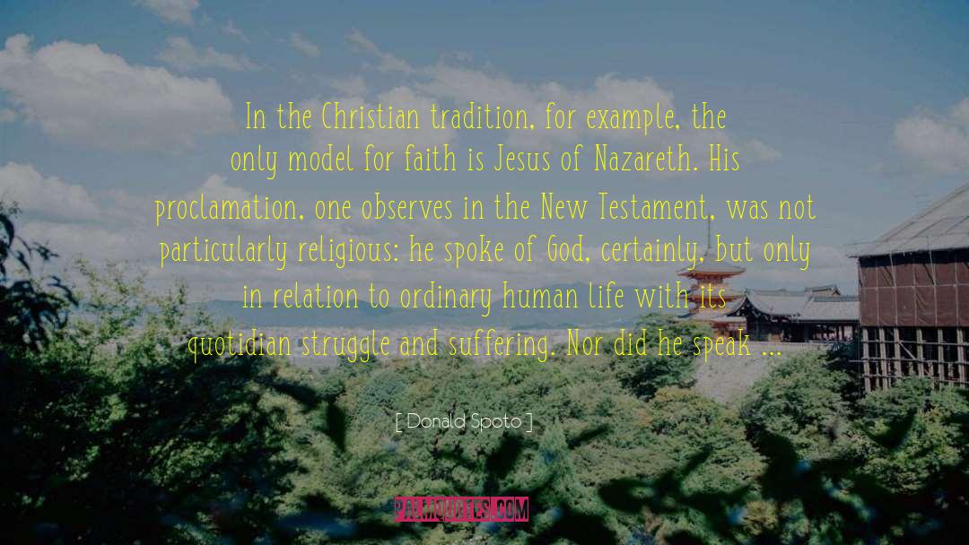 Christian Tradition quotes by Donald Spoto