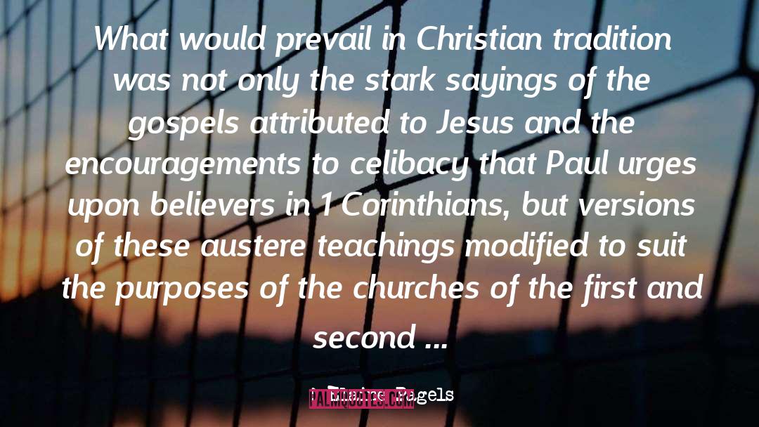 Christian Tradition quotes by Elaine Pagels