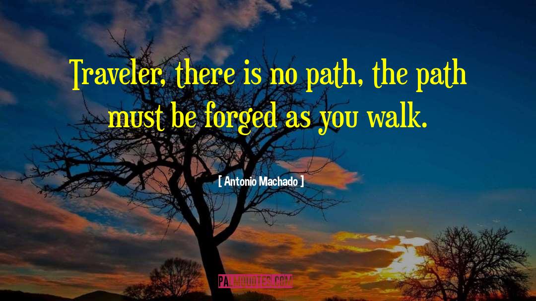 Christian Walk quotes by Antonio Machado