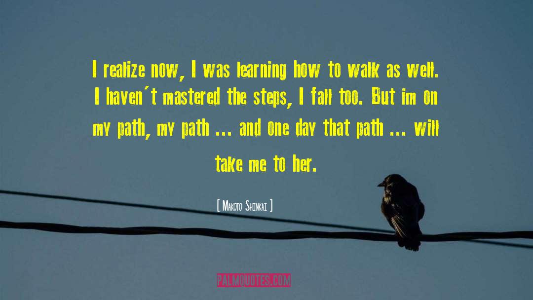 Christian Walk quotes by Makoto Shinkai