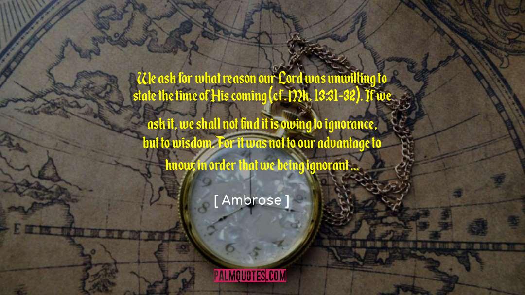 Christian Writer quotes by Ambrose