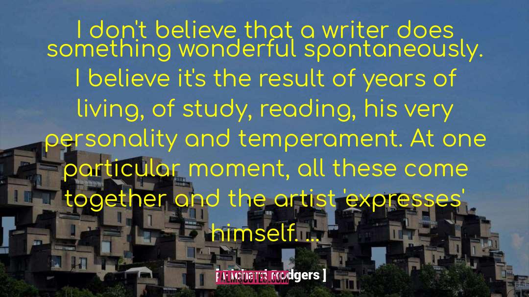 Christian Writer quotes by Richard Rodgers