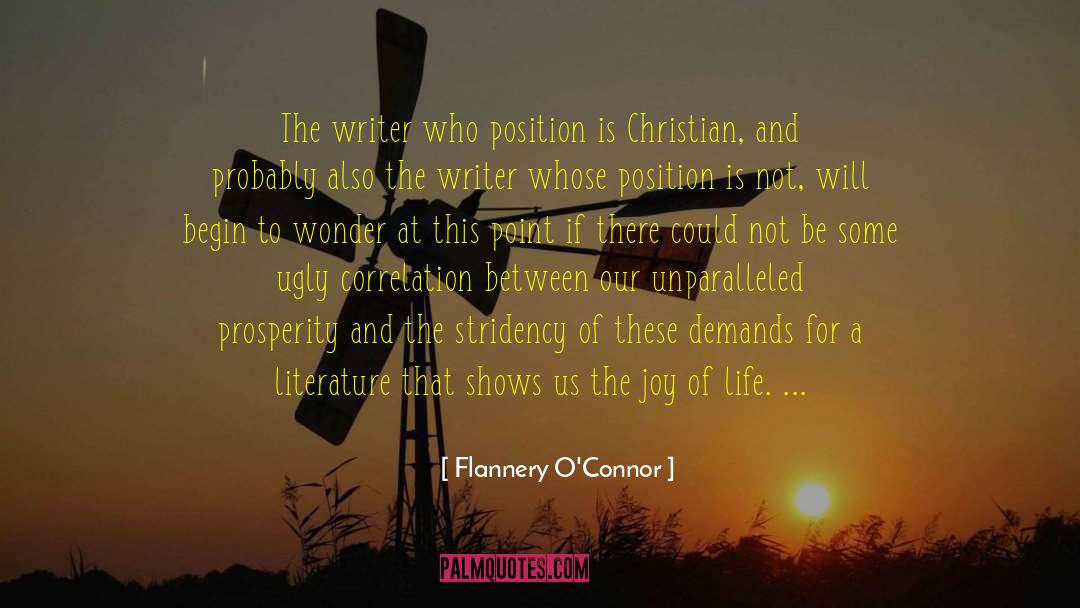 Christian Writers quotes by Flannery O'Connor