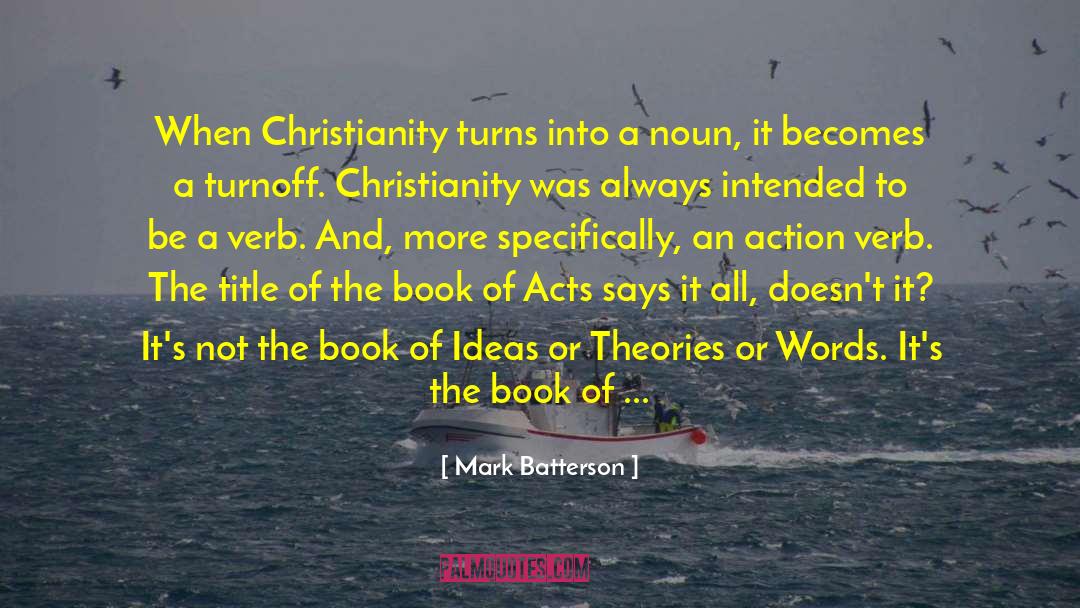 Christianity And Alcohol quotes by Mark Batterson