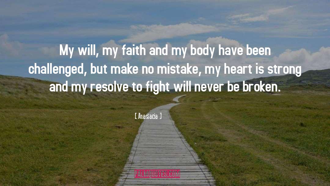 Christianity And Faith quotes by Anastacia