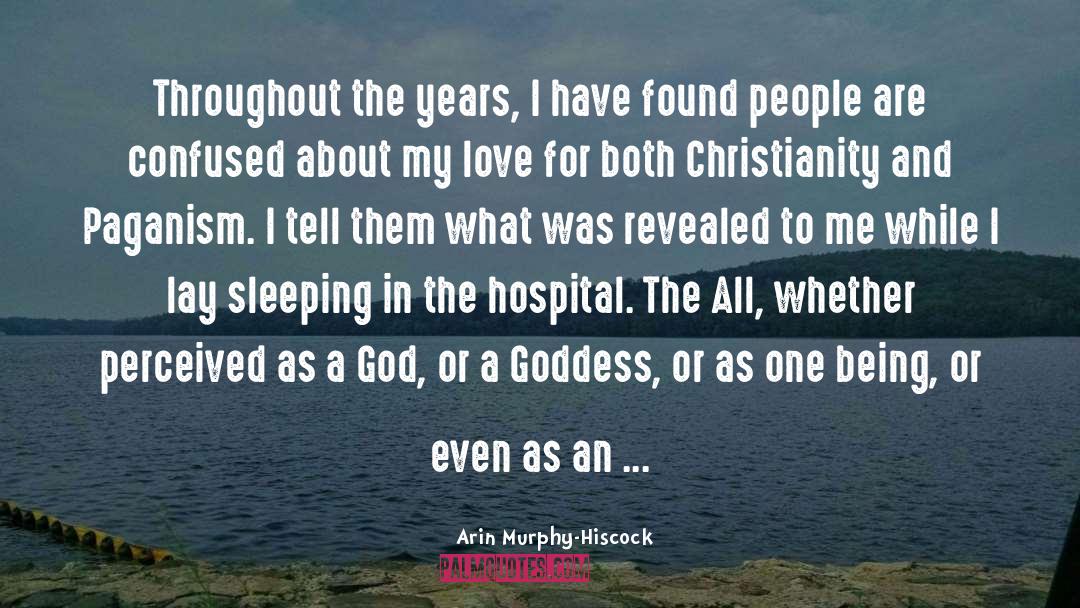 Christianity And Faith quotes by Arin Murphy-Hiscock