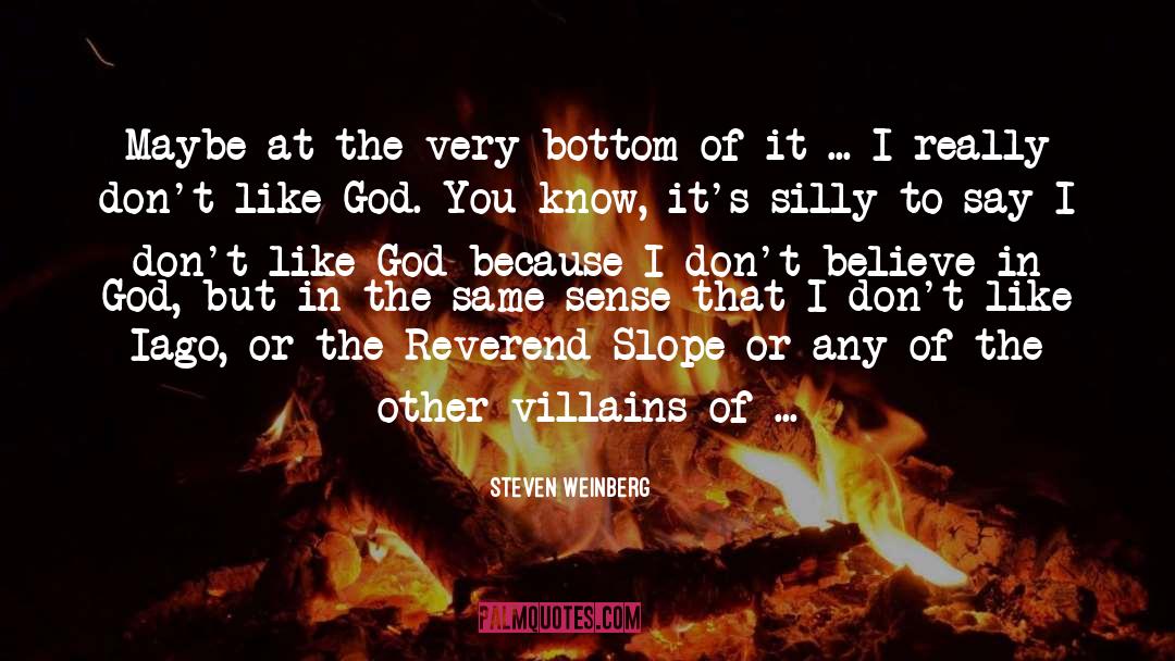 Christianity And Islam quotes by Steven Weinberg