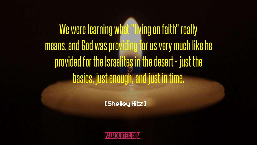 Christianity Faith quotes by Shelley Hitz