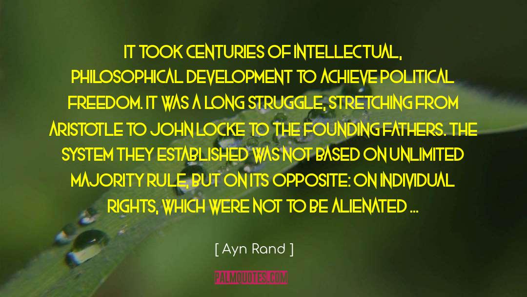 Christianity From Founding Fathers quotes by Ayn Rand