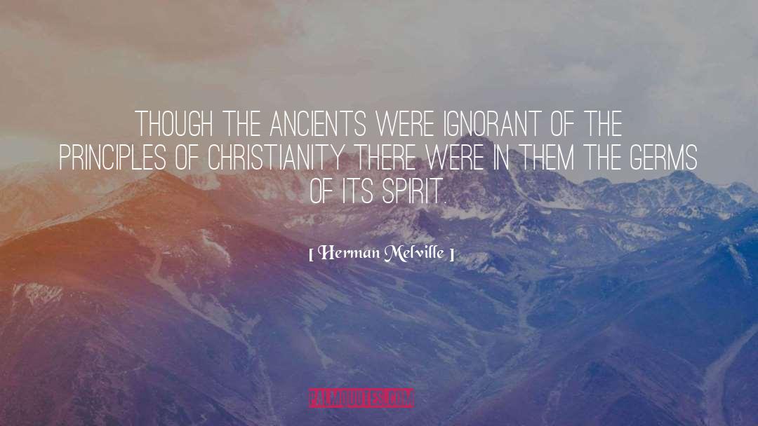 Christianity quotes by Herman Melville