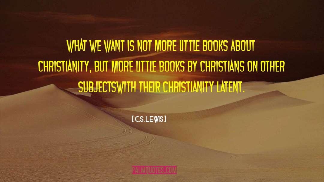 Christianity Religion quotes by C.S. Lewis