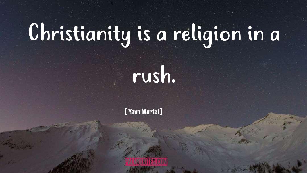Christianity Religion quotes by Yann Martel