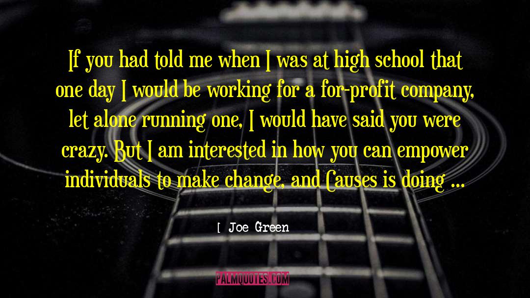 Christians For Joe quotes by Joe Green