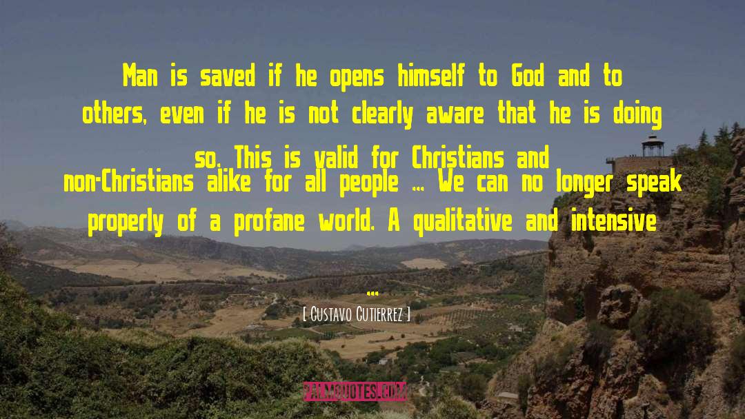 Christians For Joe quotes by Gustavo Gutierrez