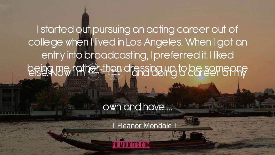 Christiansen Broadcasting quotes by Eleanor Mondale