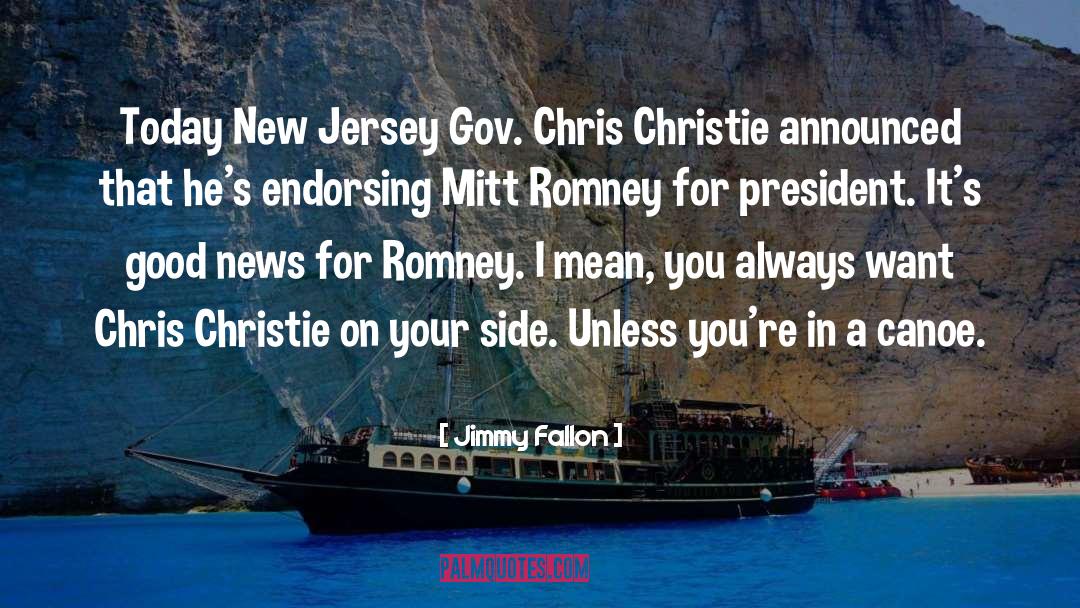 Christie quotes by Jimmy Fallon