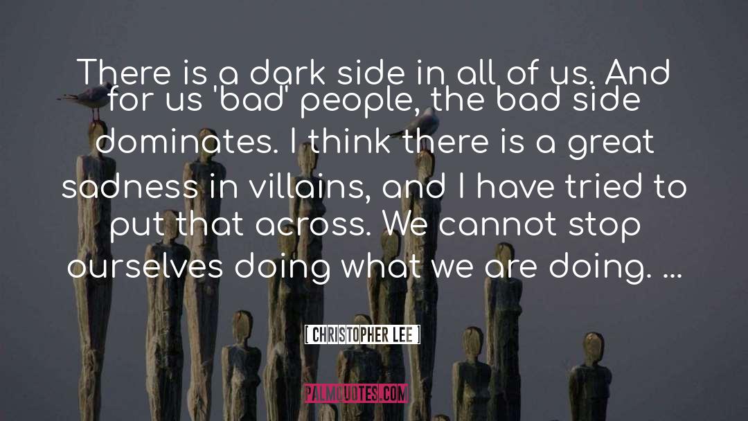 Christina Lee quotes by Christopher Lee