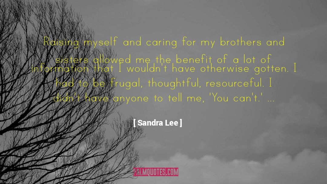 Christina Lee quotes by Sandra Lee
