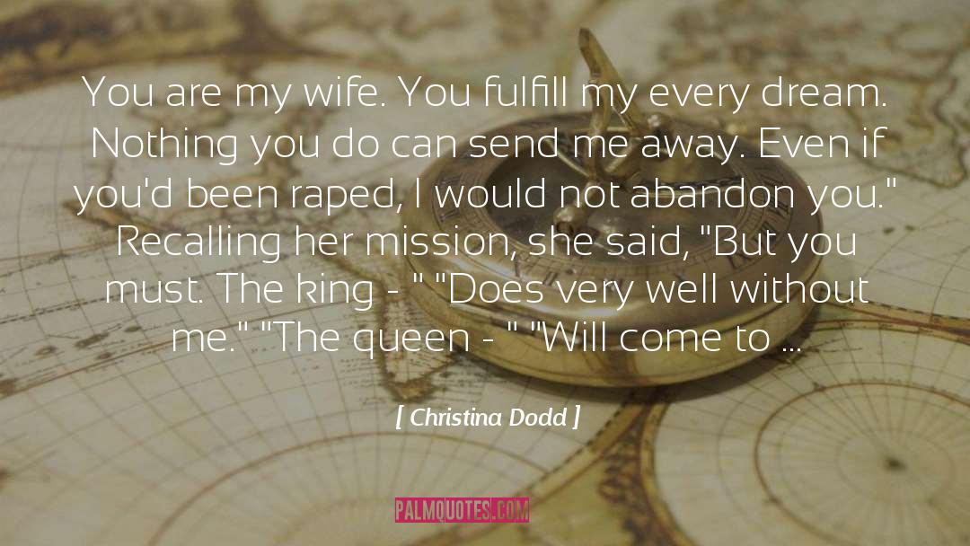 Christina Pantoja Hidalgo quotes by Christina Dodd
