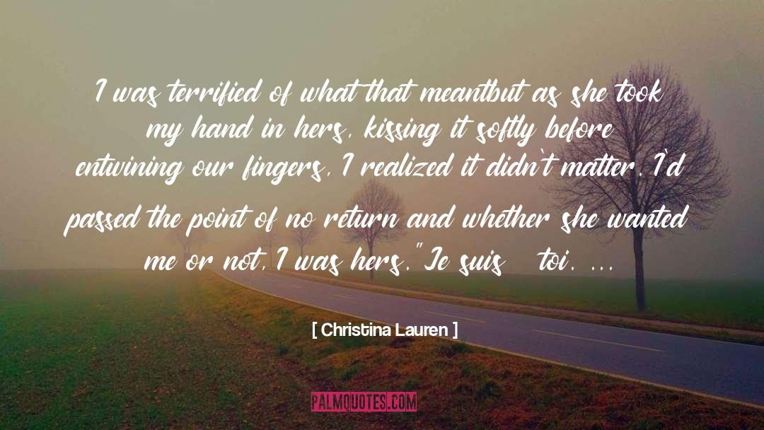 Christina quotes by Christina Lauren