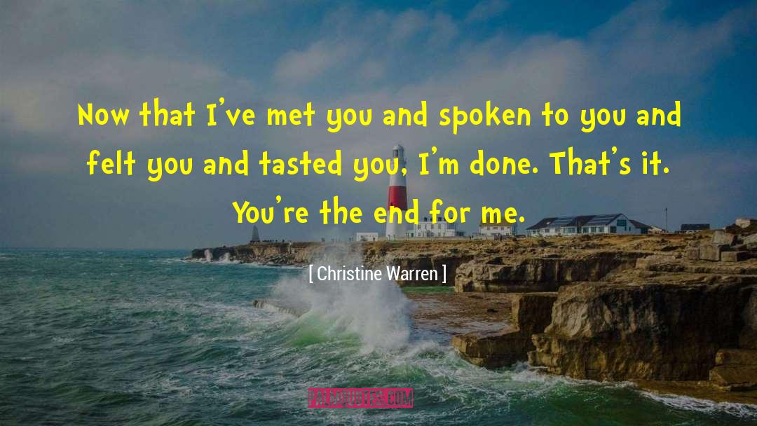 Christine Warren quotes by Christine Warren