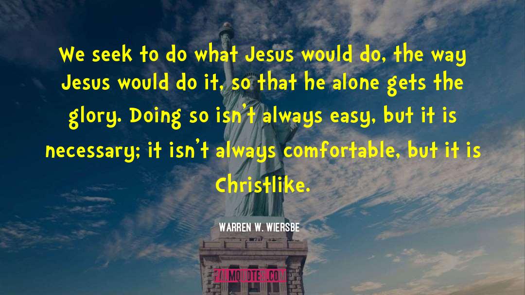 Christlike quotes by Warren W. Wiersbe