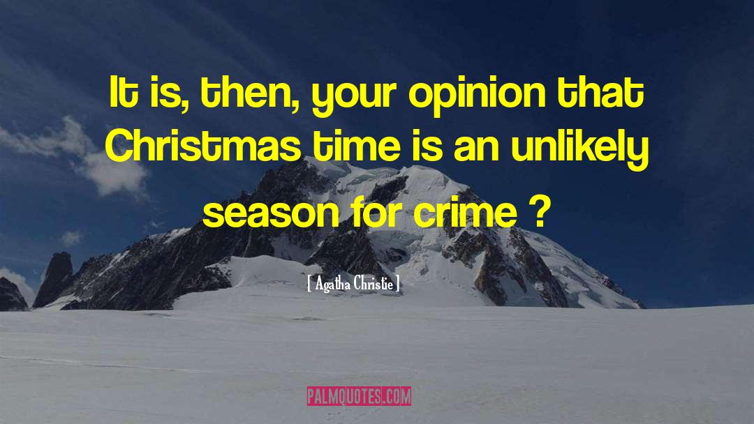 Christmas Biblical quotes by Agatha Christie