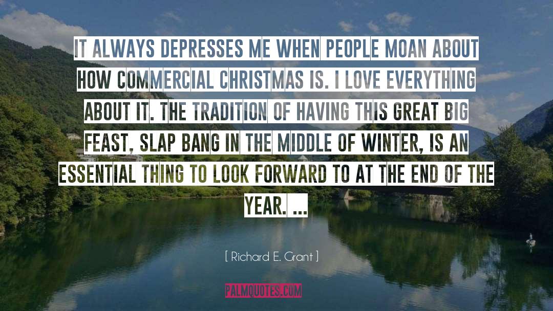 Christmas Candle quotes by Richard E. Grant