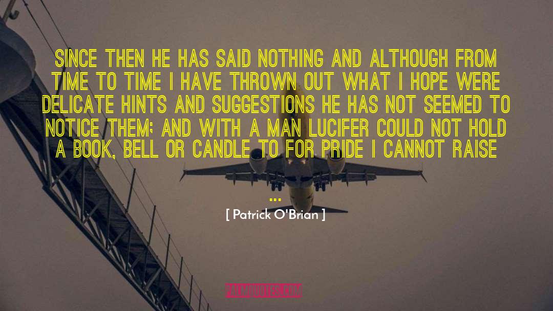 Christmas Candle quotes by Patrick O'Brian