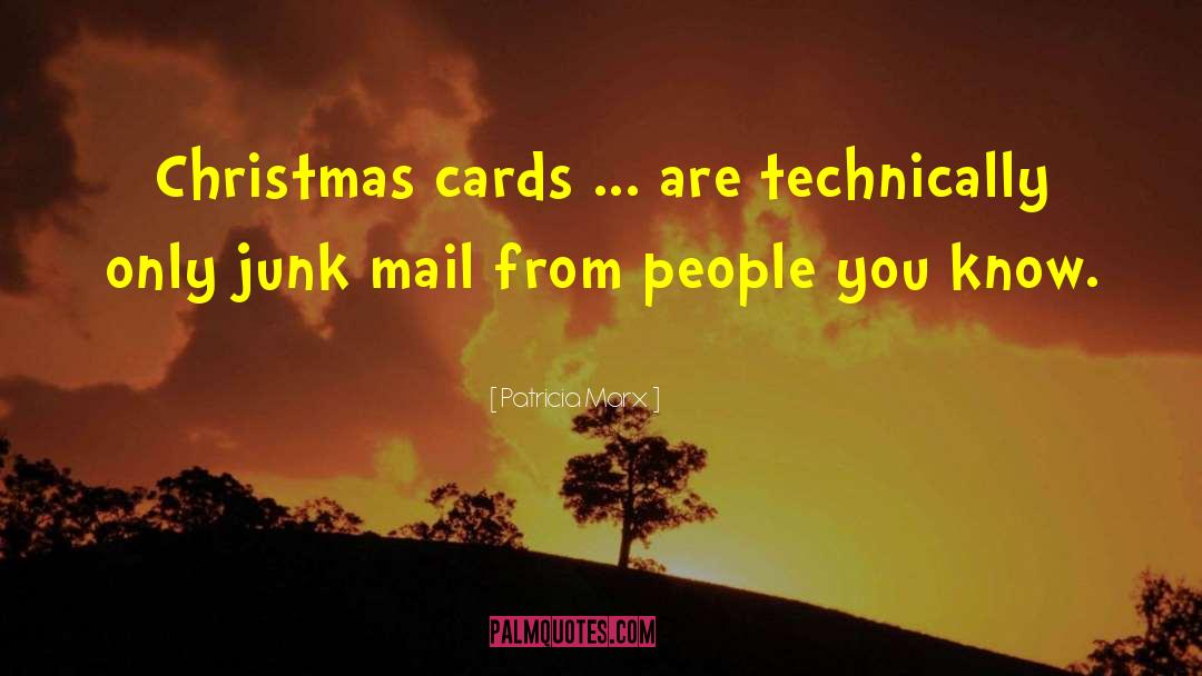 Christmas Cards quotes by Patricia Marx