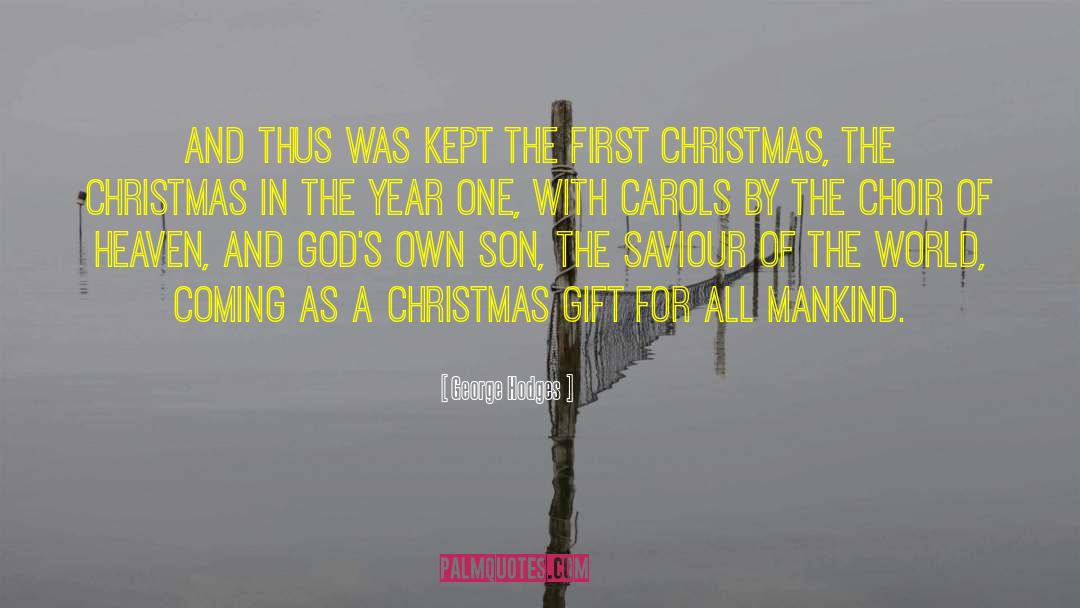 Christmas Cards quotes by George Hodges