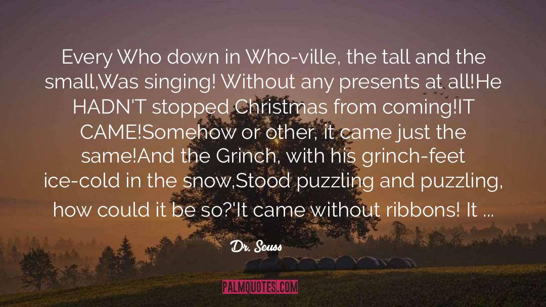 Christmas Carols quotes by Dr. Seuss