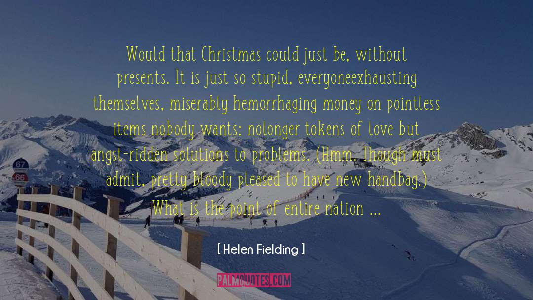 Christmas Celebration quotes by Helen Fielding