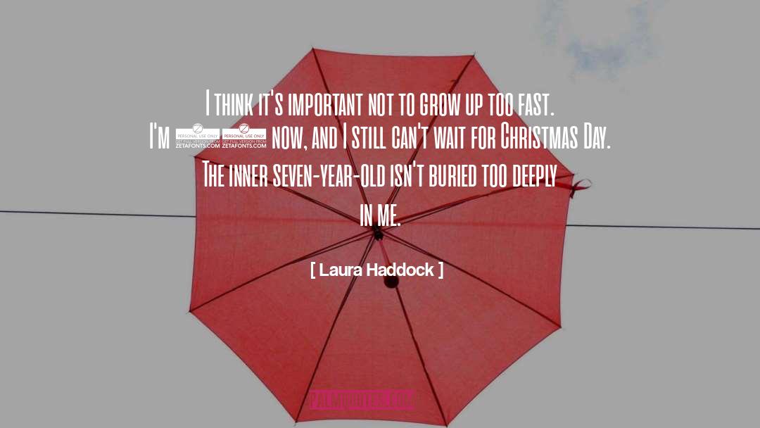 Christmas Day quotes by Laura Haddock