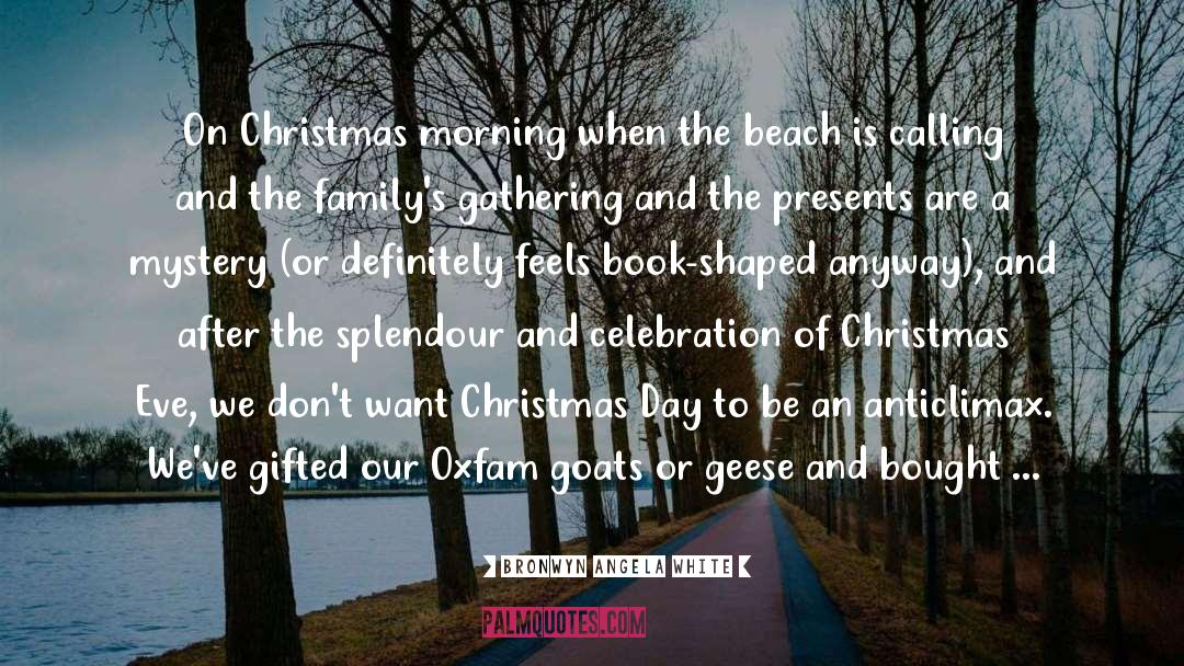 Christmas Day quotes by Bronwyn Angela White