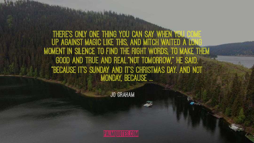 Christmas Day quotes by Jo Graham