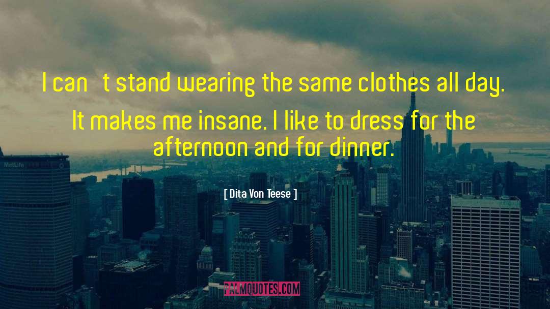 Christmas Dinner quotes by Dita Von Teese
