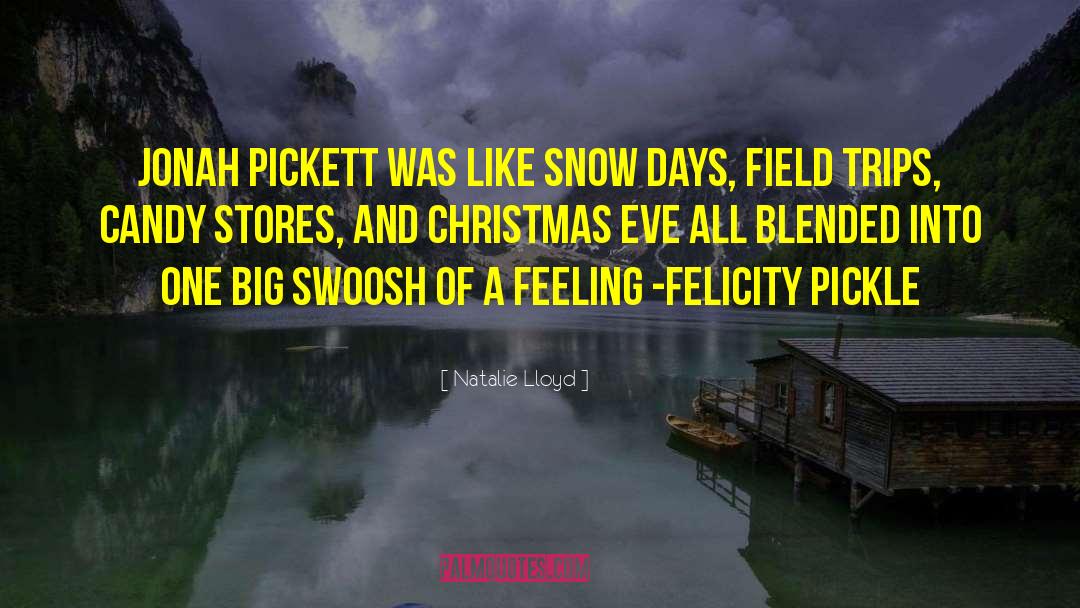 Christmas Eve quotes by Natalie Lloyd