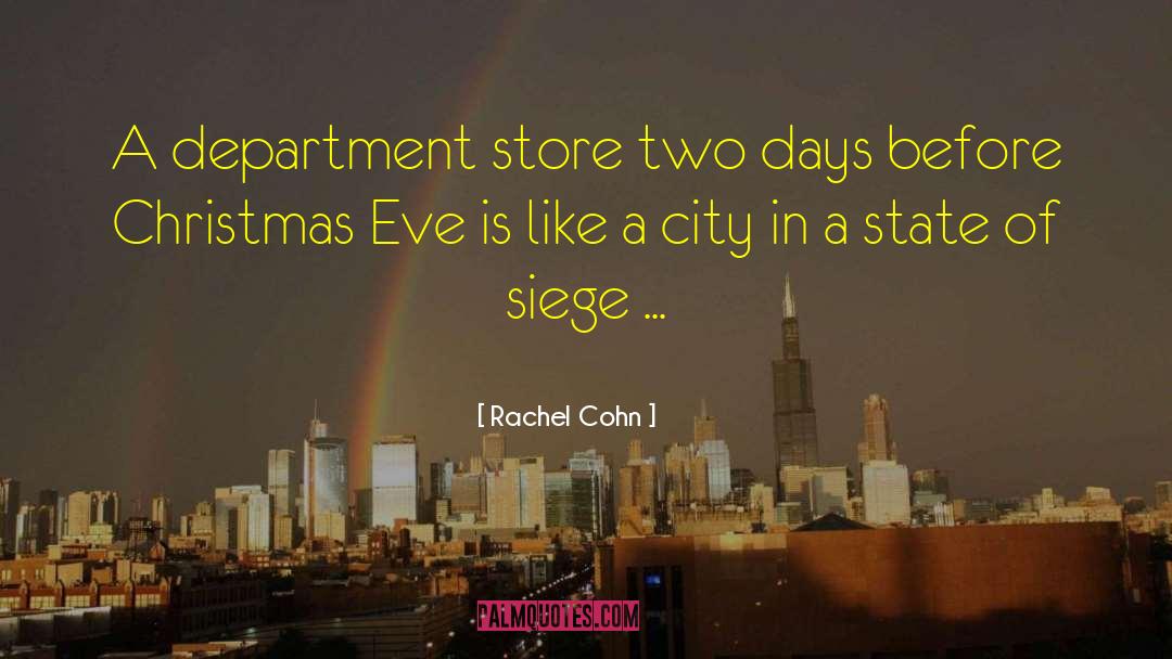 Christmas Eve quotes by Rachel Cohn