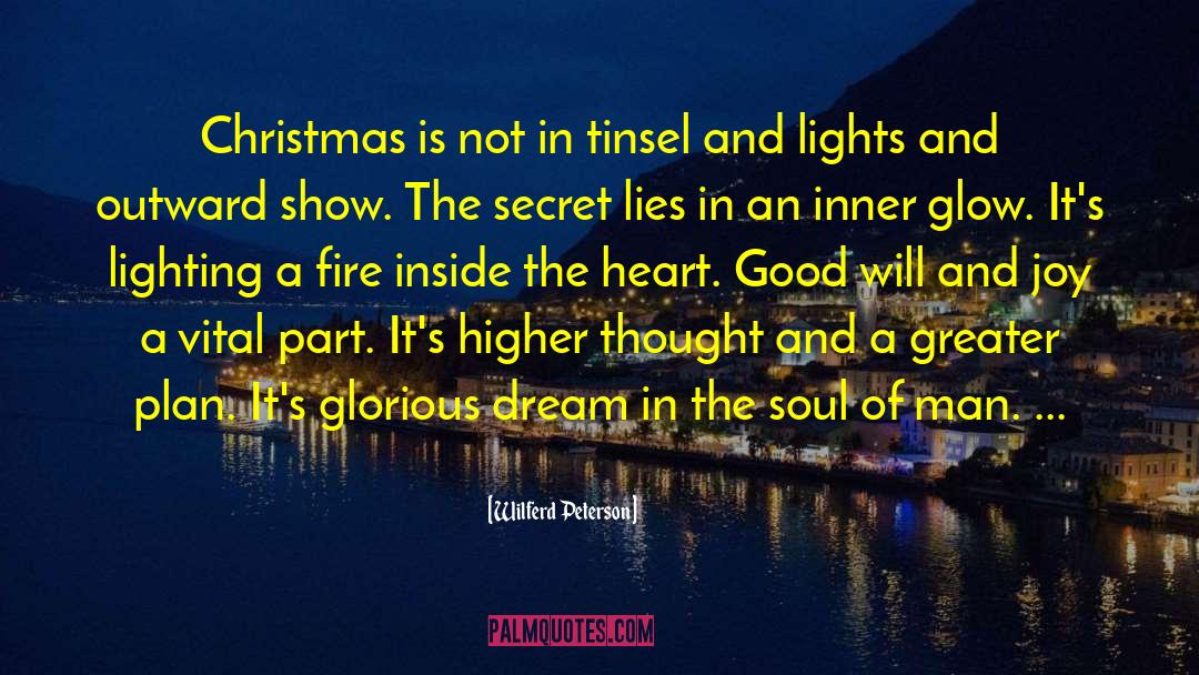 Christmas Fuss quotes by Wilferd Peterson