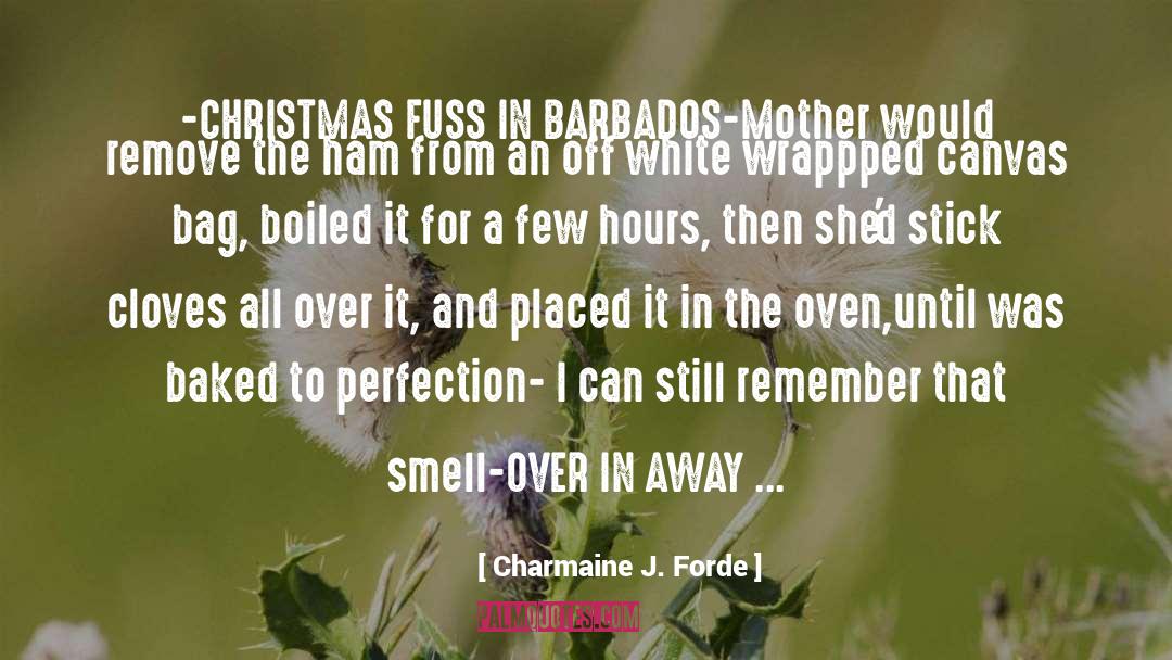 Christmas Fuss quotes by Charmaine J. Forde