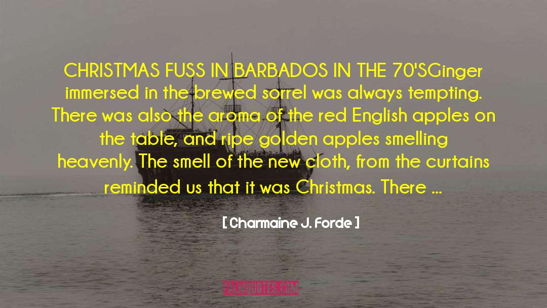 Christmas Fuss quotes by Charmaine J. Forde