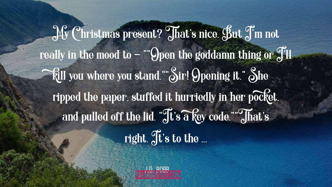 Christmas Gifts quotes by J.D. Robb