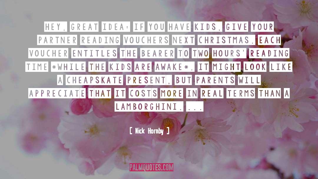 Christmas Gifts quotes by Nick Hornby