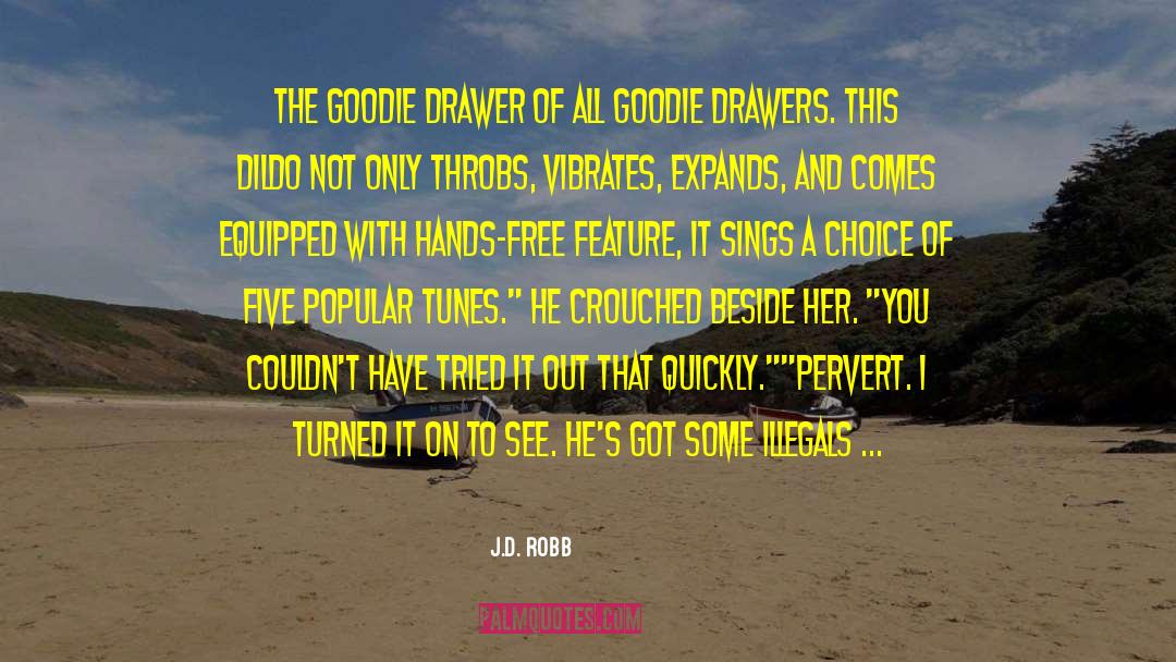 Christmas Goodie quotes by J.D. Robb
