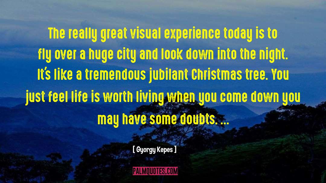 Christmas Greeting quotes by Gyorgy Kepes