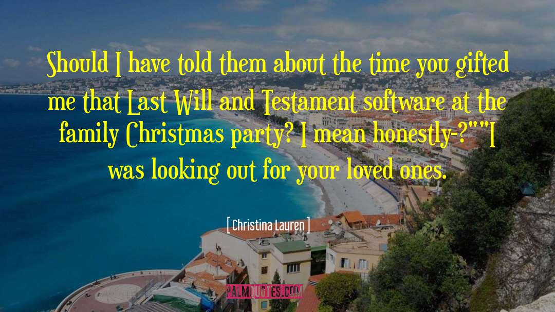 Christmas Greetings quotes by Christina Lauren